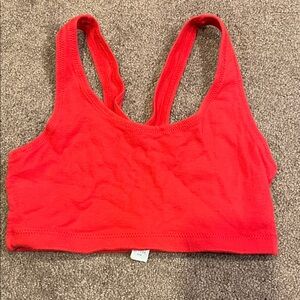 Lily of France Vibrant Red Sports Bra size 34